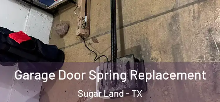  Garage Door Spring Replacement Sugar Land - TX