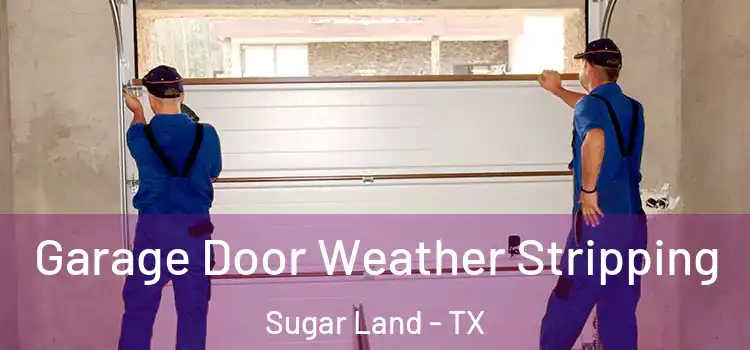  Garage Door Weather Stripping Sugar Land - TX