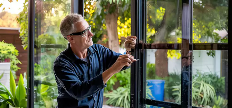 Replacing Sliding Door Lock Sugar Land